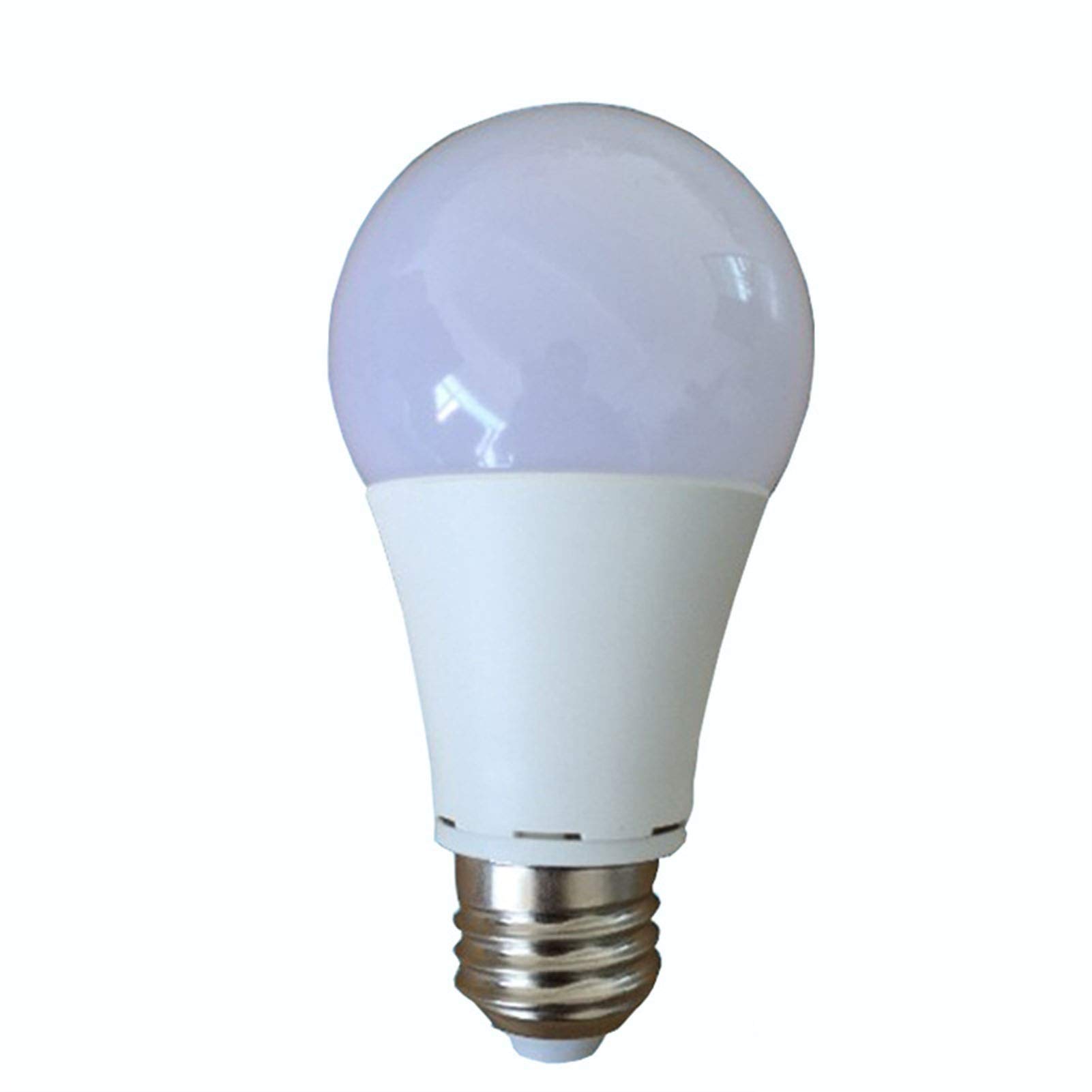Ampoule LED en forme de maïs 3pcs LED 9W Ampoule D'ampoule E27 9W Sac Plastique De Gradation Ampoule En Aluminium 18 5630(6500K(Cold))