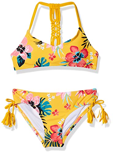 Image of Kanu Surf Girls' Willow V-Neck Bikini Beach Sport 2-Piece Swimsuits