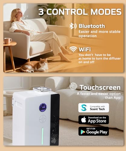 Difusor aromático eléctrico NAMSTE 800 ml capacidad miniatura 3