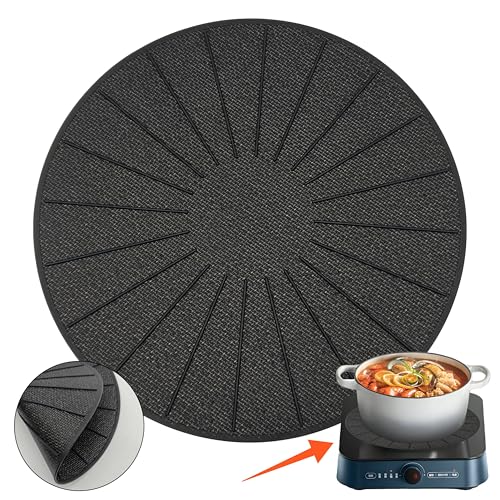 LUPA GLOBAL Induction Cooktop Protector - Induction Cooktop Silicone Stove Top Mat (Large - 11 Inches)