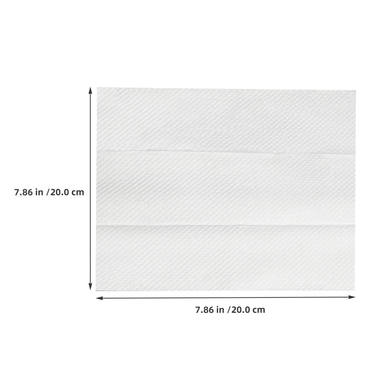 Essuie-mains Doux Peau en Papier Blanc Multi-usage 5 Paquets de 120 Feuilles Absorbantes pour Salle de Bain et Hôtels et Pratique Cuisine