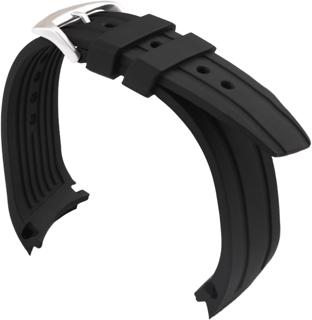 23mm Rubber Watch Band replacement for Citizen Eco-Drive Promaste E168 B740 B741 BJ2110 BJ2111 BJ2115 BJ2117 BJ2118 BJ2119 BN0085 BN0088 Silicone Strap Wirstband accessories for Men and Women