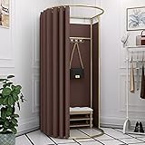 [Schattenstoff] Der dichte und dicke Baumwoll- und Leinenstoff hat einen guten Schattierungseffekt und die Schattierungsrate beträgt etwa 90%, wodurch die Sichtlinie leicht blockiert und die Privatsphäre geschützt werden kann