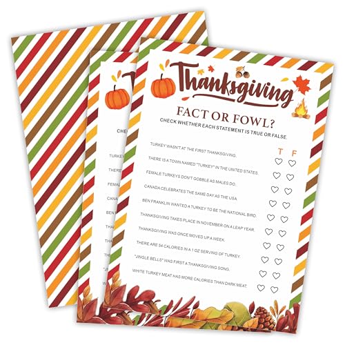 Nuckxy Thanksgiving Fact Fowl