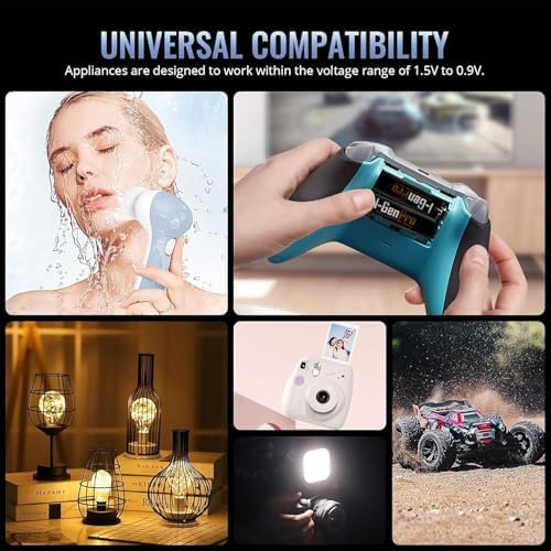 I-Gen Pro P104 8 Adet AAA 1100 mAh Şarj Edilebilir İnce Kalem Pil 1.2V Ni-MH Şarjlı Pil - Görsel 4