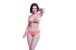 TBLeague 1/6 Scaled Female Action Figure Doll- Realistic Silicone Figure with Plump...