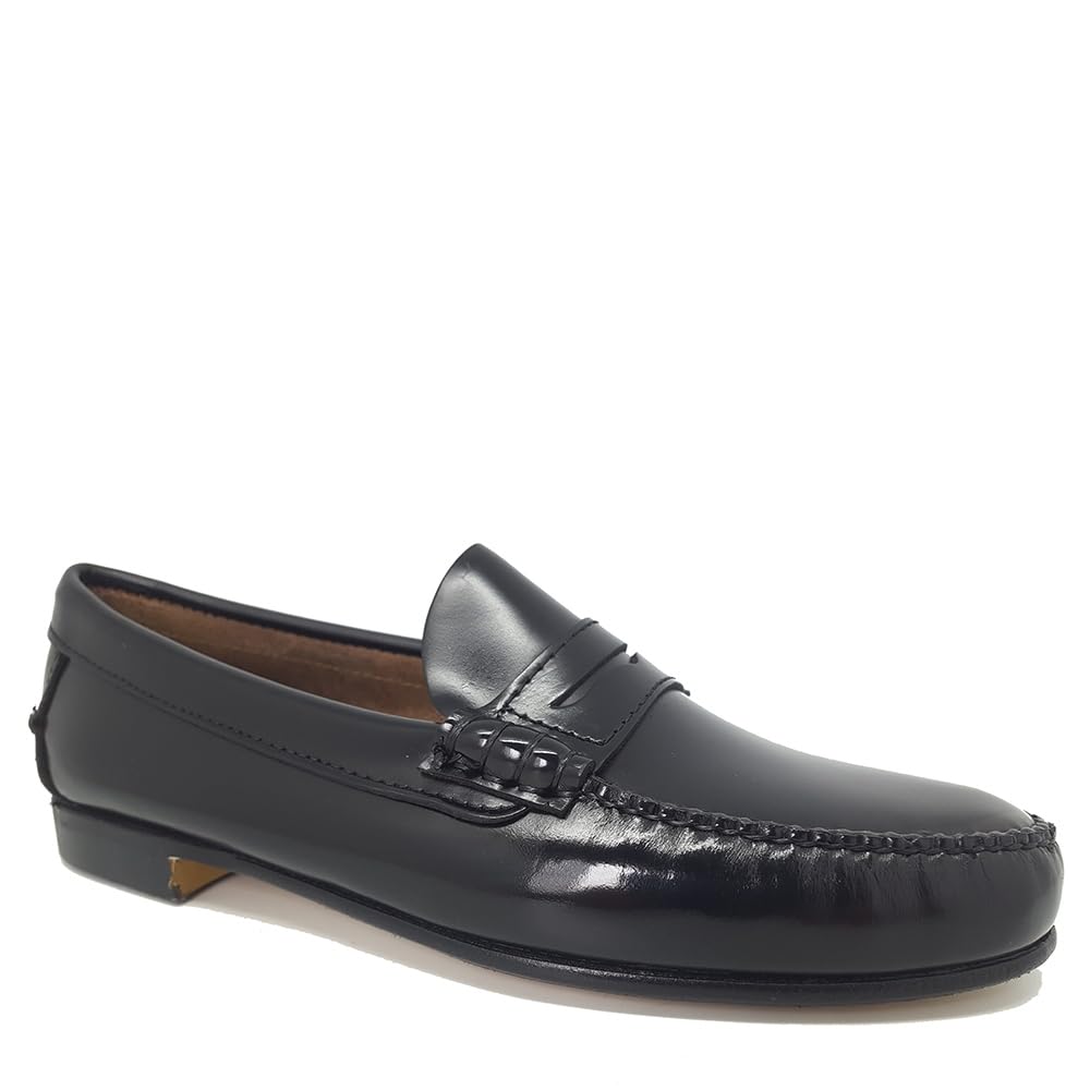 Zapato Castellano Hombre | Mocasines 1901 | Antifaz | Suela | Hecho en España | 201