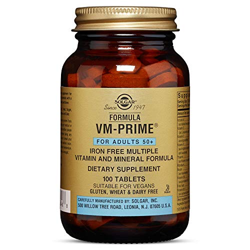 Solgar – Formula VM-Prime (For Adults 50+) 100 Tablets