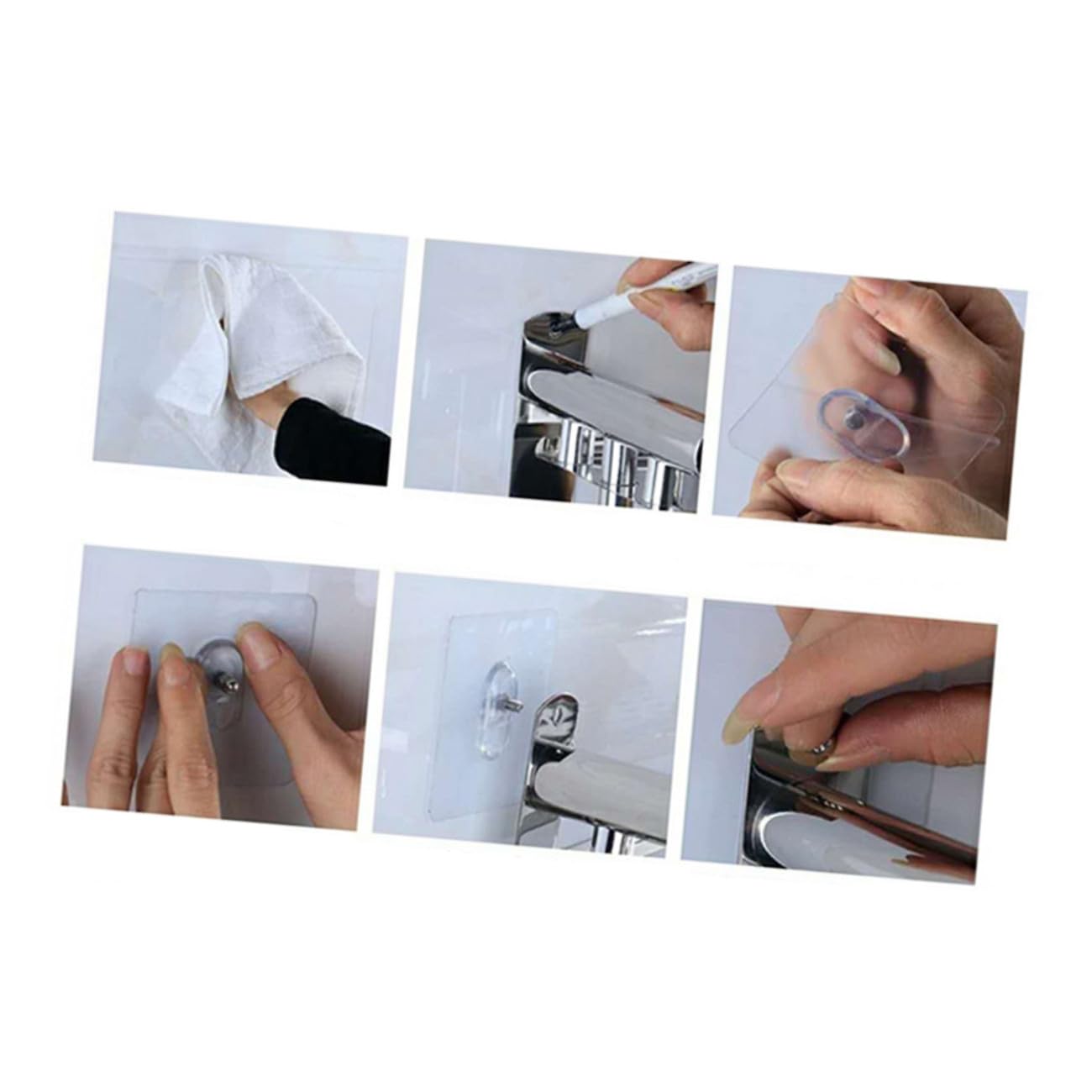 Acero Inoxidable Estante Esquinero Montaje en Pared, para Baño
