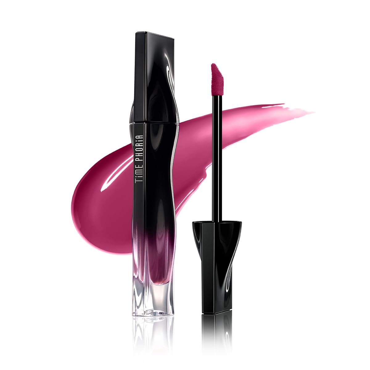 TIMEPHORIA STELLAR DUST LIP STAIN-Long Lasting, wasserdicht und transferproof Lip Tint, glänzendes Finish, leichter Lipstick, hohe Abdeckung, lebendige Farbe (05 ELECTRA)