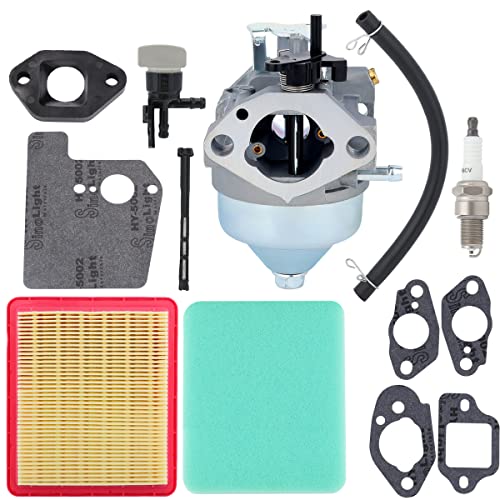 Hipa 16100-Z0L-853 Carburetor for GCV160LA0 S3A NH1 GCV160 GCV160A GCV160LA GCV160LAO 5.5hp 160cc Engine Lawn Mower 16100-Z0L-852 with 17211-ZL8-023 Air Filter