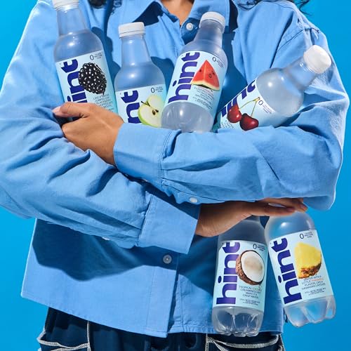 Image of Hint Water Pineapple, Pure Water Infused with Pineapple, Zero Sugar, Zero Calories, Zero Sweeteners, Zero Preservatives, Zero Artificial Flavors, 16 Fl Oz (Pack of 12)
