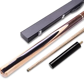 SchAan Taco de Billar Profesional Palo de Billar Baratos Taco de Billar de 8 Bolas Negro de 145 cm Taco de Billar de Ocho Bolas de Estilo Chino Dividido en 3/4(Color:3,Size:11mm)