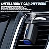 2025 New AI Smart Car Air Freshener, Essential Oils Diffuser with 3 Aroma(Cologne-Chanell-Hiltonn), 3 Modes Adjustable Car Vent Smell Air Freshener, Rechargeable Intelligent Aroma Diffuser #2