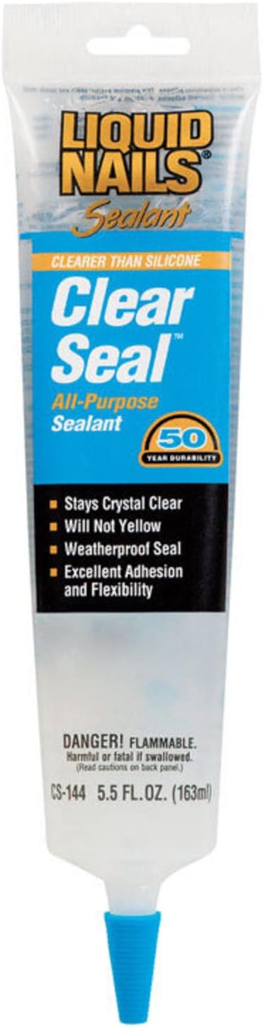 Liquid Nails Low Strength Rubber Sealant 5.5 oz.6