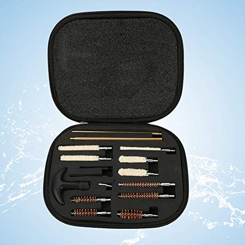 Ferramenta de limpeza de rifle, com uma bolsa de transporte Kit de limpeza de armas para ferramentas