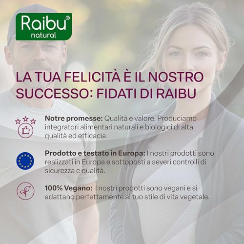 Glucomannano Forte 4100mg, 180 Capsule – Con Probiotici, Cromo e Vitamina B3 - Glucomannano capsule che favoriscono il Senso di Sazietà - Integratore Ad Alto Dosaggio, Alta viscosità, Raibu - 7