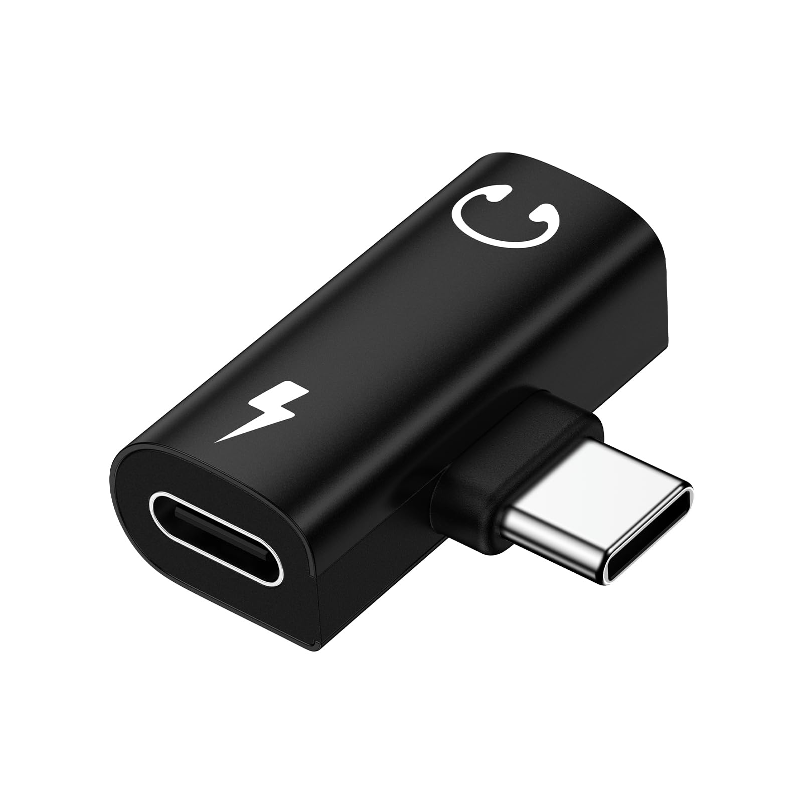 Hootek USB C イヤホンジャック 変換 タイプC 2in1 PD60W 急速充電 Type-C to 3.5mm 変換 タイプC 充電しながらイヤホン iPhone17 イヤホン 変換アダプタ DAC搭載 16bit/48KHz 音楽再生/音量調節/通話/ゲーム iPhone 17/16シリーズ、Galaxy S26/S25、iPad ProなどのTypeC 機器に適用(ブラック)