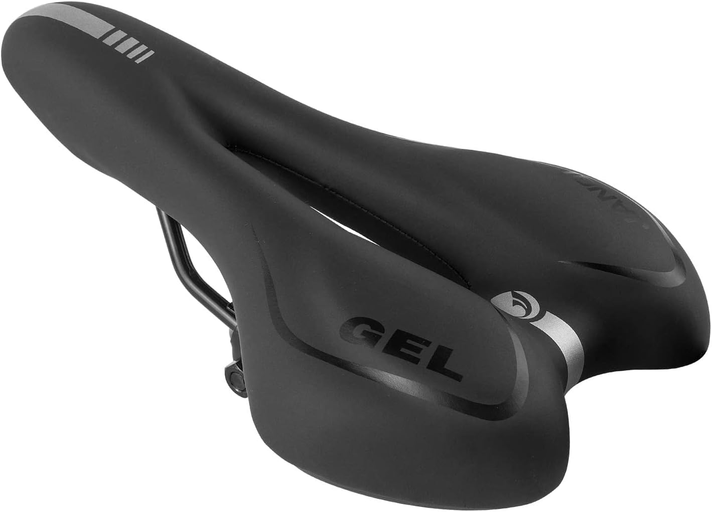 Minicoco Bike Saddle, Gel Cushion with Shock Absorption, Ergonomic Waterproof & Breathable Design for Men/Women, Fits Mountain/Road/City/MTB/e-Bikeโ