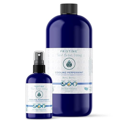 Miniatura 5 de Spray de papel higiénico PRISTINE - Como se ve en Shark Tank, toallitas de limpieza personal más naturales y alternativa a las toallitas húmedas