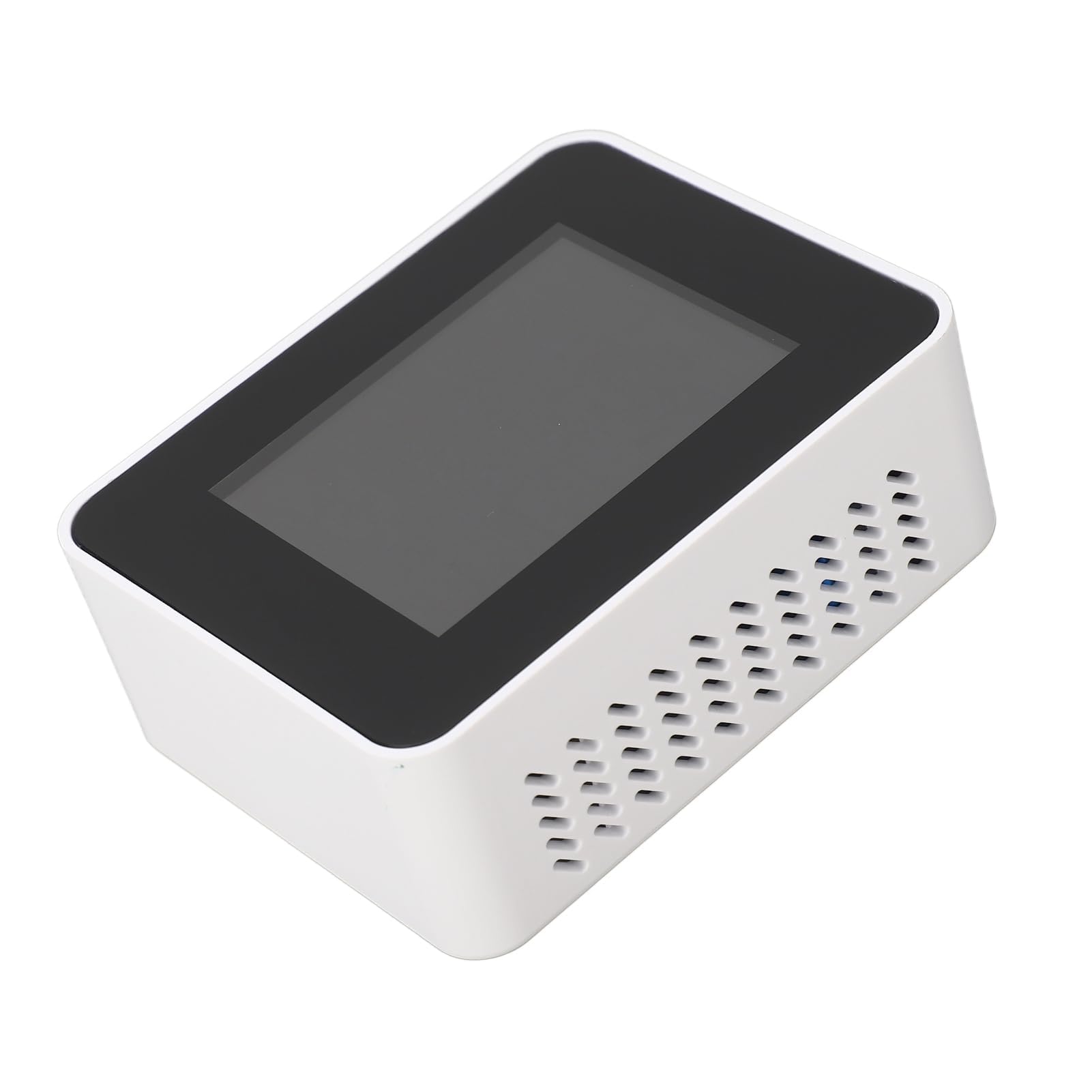 Detecteur CO2 Détecteur de Dioxyde de Carbone Capteur CO2 5 en 1 Moniteur de Qualité de l'air Intérieur à Piles, HCHO TVOC Température et Humidité pour Voyage, Maison, Voiture