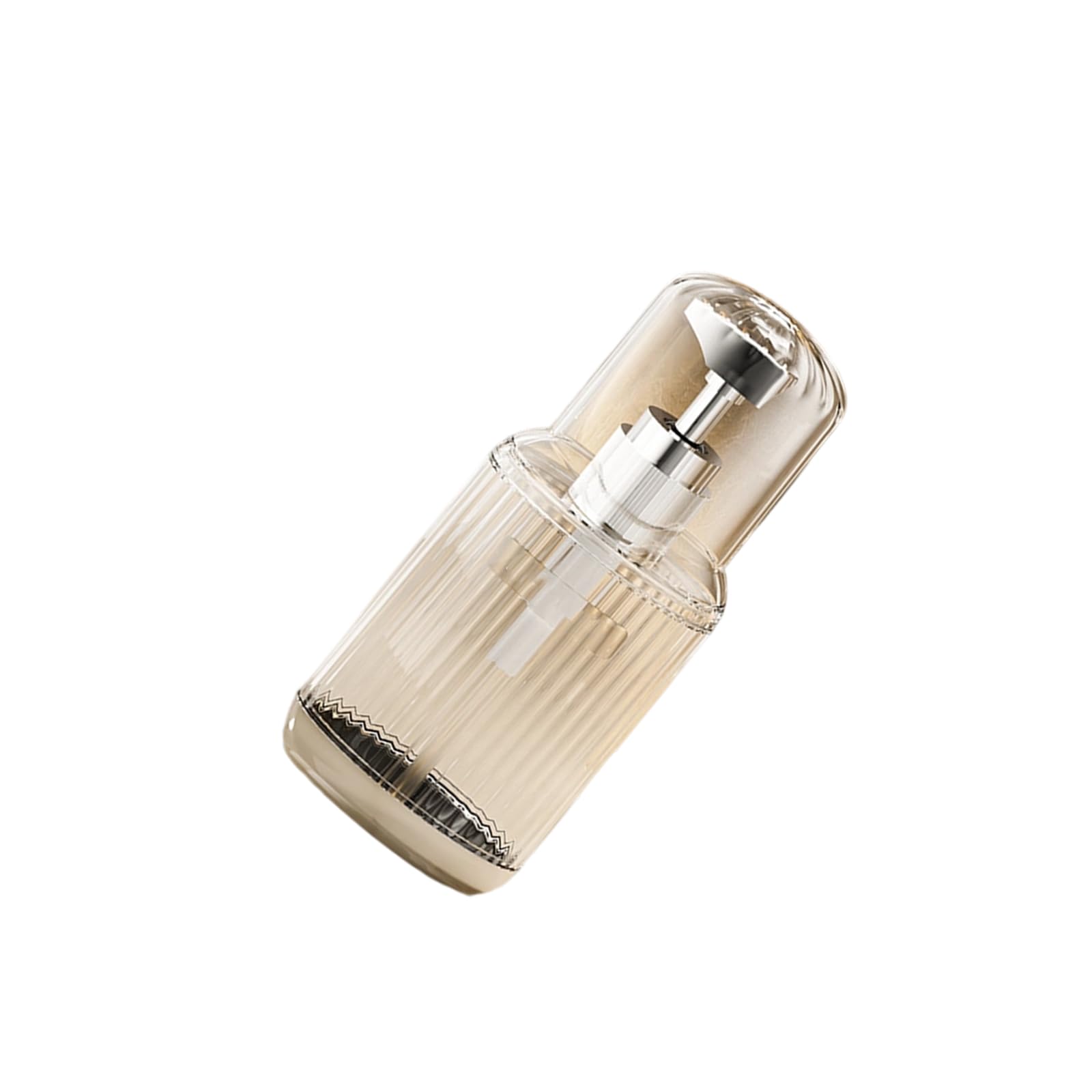 Safe Travel Cosmetic Bottle Transparent PET ComponEnt Capacity Control Leakproof Lid PET Refillable Container