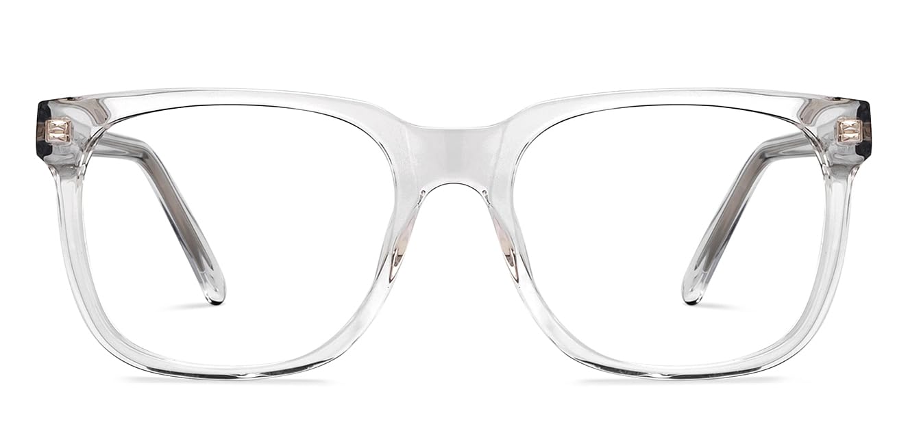 LENSKART BLU | Zero Power Blue Cut Computer Glasses | Anti Glare, Lightweight & Blocks Harmful Rays | UV Protection Specs | Men & Women | Small | LB E16061-image-44