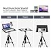 Facilife Projector Tripod Stand, Laptop Tripod Stand, Outdoor Projector Stand Adjustable Tall from 17.6 to 51.4 Inches