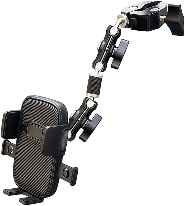 Truck Phone Mount for Ram 3500 DRW 1994–2025, Adjustable Arm Phone Mount for Truck Handlebar, Universal Car Truck Grab Handle Phone Mount for Truck, Pickup, SUV, Van