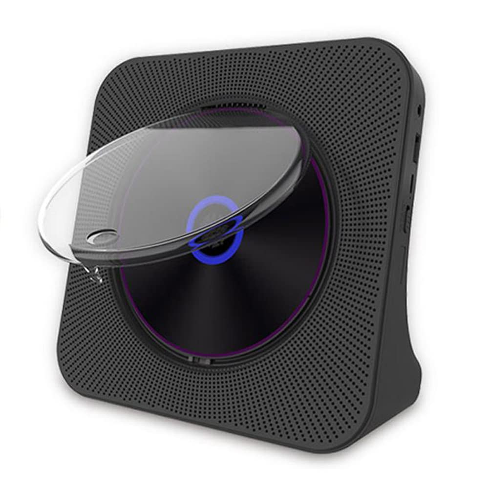 Lettore CD Portatile, Lettore CD Musicale a Tempo definito, Radio Audio Surround Compatibile con Bluetooth MP3 USB, Altoparlante Stereo su Disco per Bambini, Anziani, Genitori e Amici