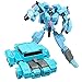 Kikioo Scala 1:32 Mini manuale Die Casting Deformation Car Autobots, Robot Transformer Ingegneria Armatura Veicolo Puzzle Giocattoli Inertial Transformation Sound & Light Giocattolo educativo per bamb