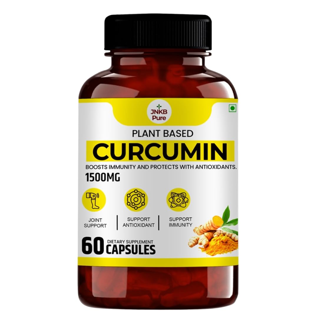 Curcumin Capsules 1500mg - 60 Veg Capsules | Turmeric Extract Supplement | Plant-Based Curcumin Tablets | High-Potency Turmeric Formula |-image-47