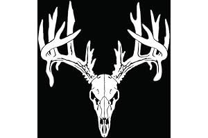 8" Deer Decals for Trucks: Express Your Hunting Spirit