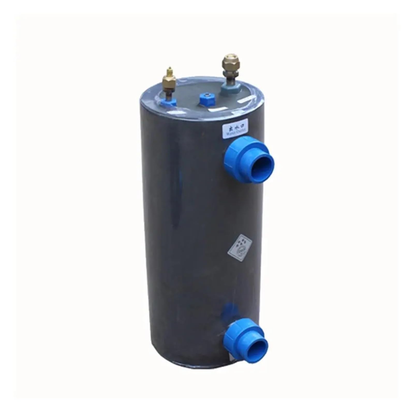 Intercambiador de calor de placas Tipo Vertical Del Intercambiador De Calor Del Acuario De La Bobina Espiral Del Io Puro For El Cultivo 5.0DYL Del Agua De Mar