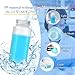Hoolerry 48 Pcs Plastic Sample Bottles Laboratory Grade Polypropylene Wide Mouth Reagent Bottles Clear Liquids Storage Containers with Lids Leak Proof Containers for Lab Classroom (16oz/ 500ml)