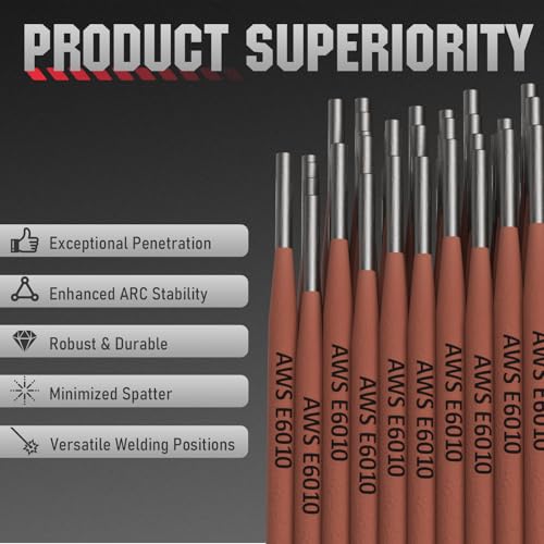Image of YESWELDER E6010 5 /32 inch 5LB Welding Rods Stick Welding