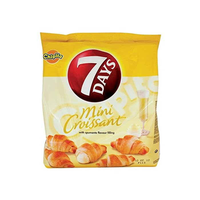 Buy 7 Days Mini Croissants with Spumante Cream Filling From Greece 20