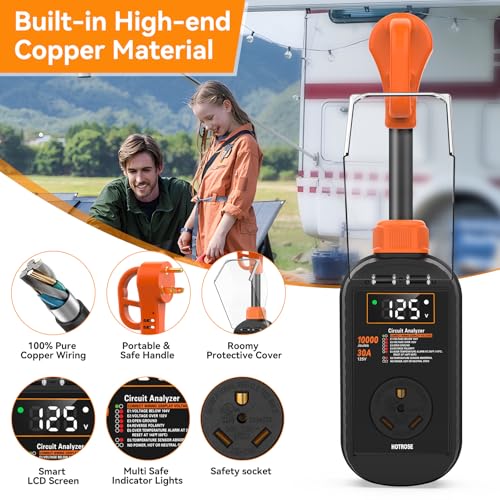 Hotrose RVSP Rv Surge Protector 30 Amp thumb #2