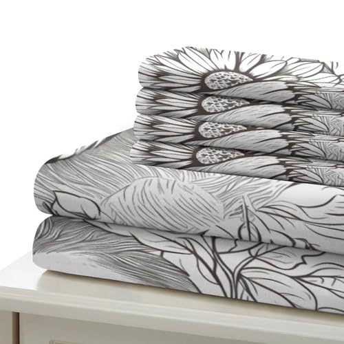 Housse de couette paresseux 135x200 parure lit microfibre
