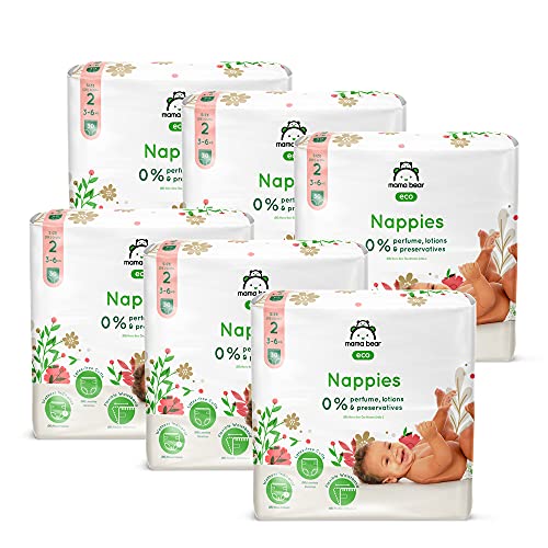 Marca Amazon - Mama Bear Pañales Eco,...