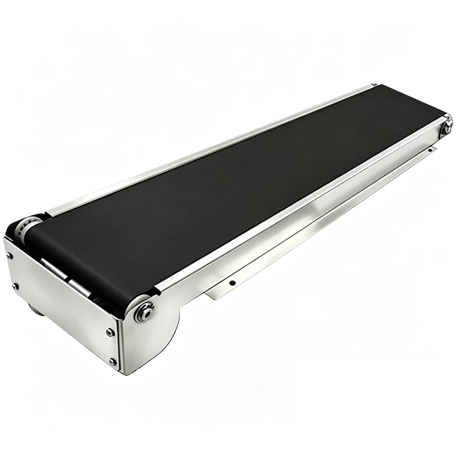 YZHYYDS Assembly Line Electric Conveyor, 60mm*118mm Small Conveyor Belt, Speed: 50-400mm/s, Load 5KG, DC 24V Powerful Motor, for Food Processing, Product Packaging