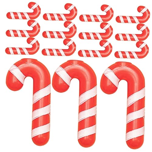 Abaodam 20pcs Led Candy Cane Light Pendants Christmas Decorative Hanging Lights for Indoor Decor for Trees Holiday Celebrations