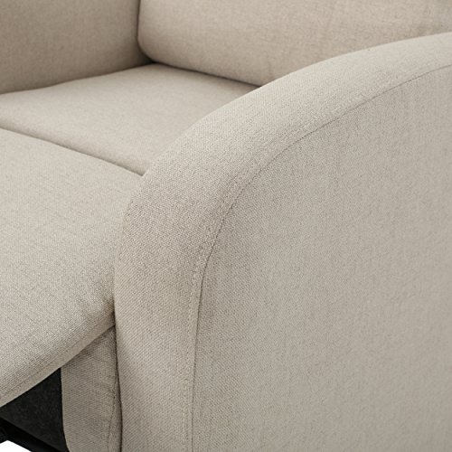 Gdfstudio Giovanni Class Fabric Recliner (Wheat) #TOP3