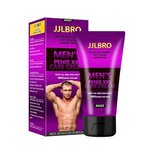 Men’s Care Ultra Enlargement Cream – JJLBRO Huge XXL Extra Strength Growth Cream for Men's Size & Power