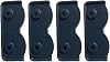 Tent Bracket For Supporting Tent, Tent Spare Parts Rectangular Bracket Black Gazebo Replacement Parts, Set Of 4 Replacement Connector Brackets For Stability