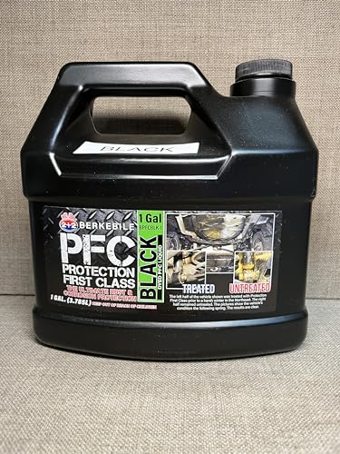 Gallon PFC Black, Pro Undercoating Spray Gun, 2 Wands, 3 Black Quart Bottles, and 50 Rust Plugs