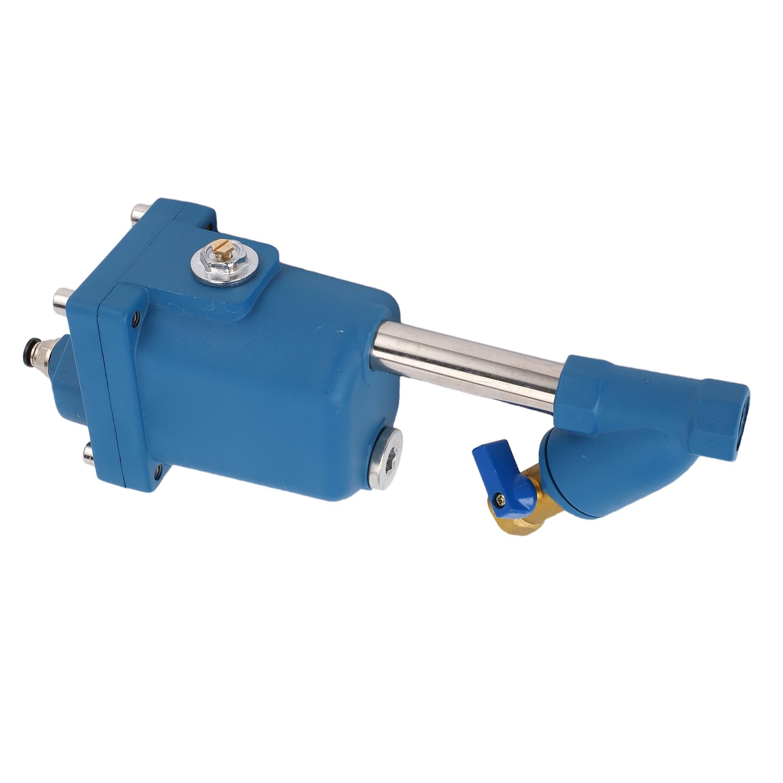 Gonetre Válvula de descarga automática para compresor de aire, válvula de drenaje automático con entrada de rosca de 1/2 pulgadas y filtro de doble capa para secador de tanque de almacenamiento de