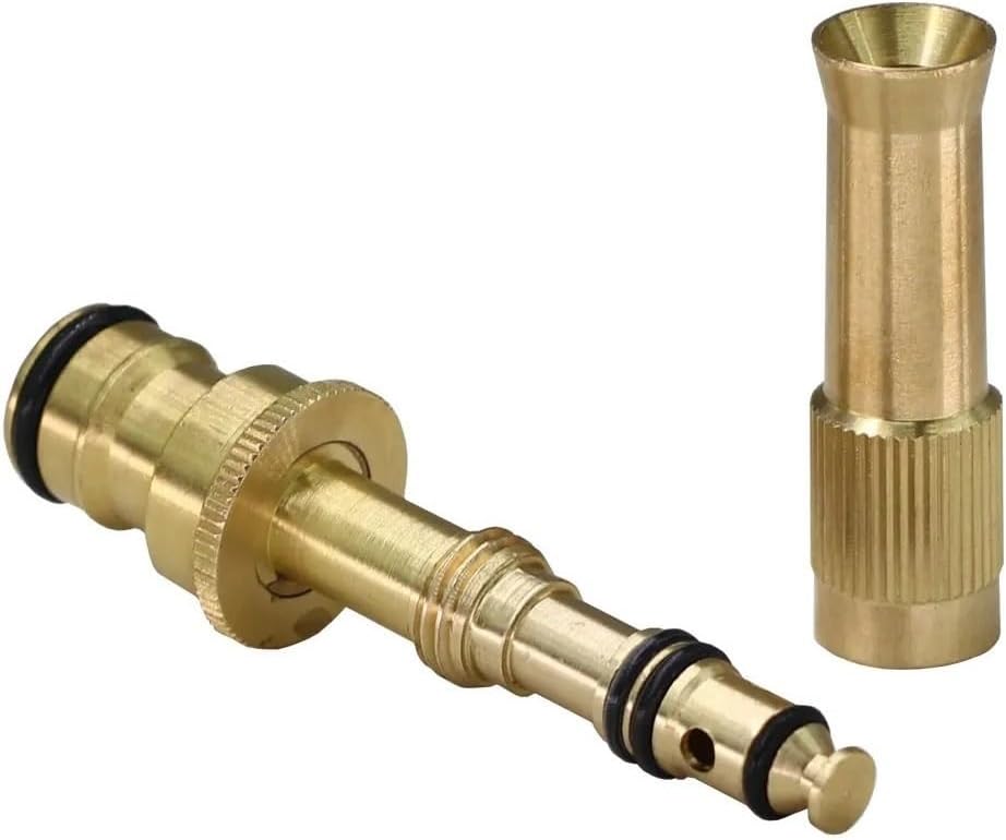 1pcs Brass Adjustable Spraygun - Multi-Purpose Garden & Car Wash Nozzle(85mm)