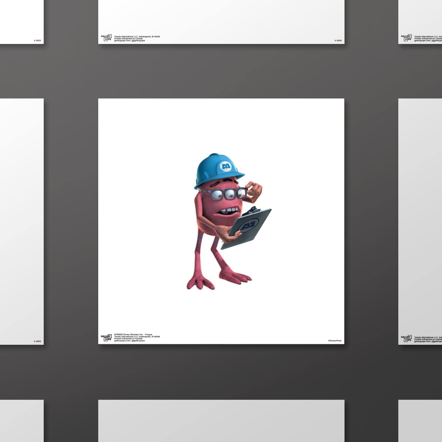 Amazon.com: Trends International Gallery Pops Disney Pixar Monsters Inc. -  Fungus Wall Art Wall Poster, 12" x 12", Unframed Version : Everything Else