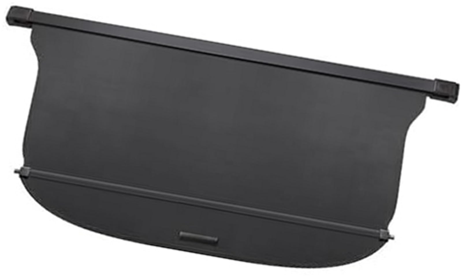Fhjwqronte Black Onecolor Rear Storage Fixing Frame Car Parcel Shelf, For Mazda, For Cx-7 2007-2012 Retractable Trunk Cargo Cover Rack Anti-Peeping Shield Privacy(Black Onecolor)